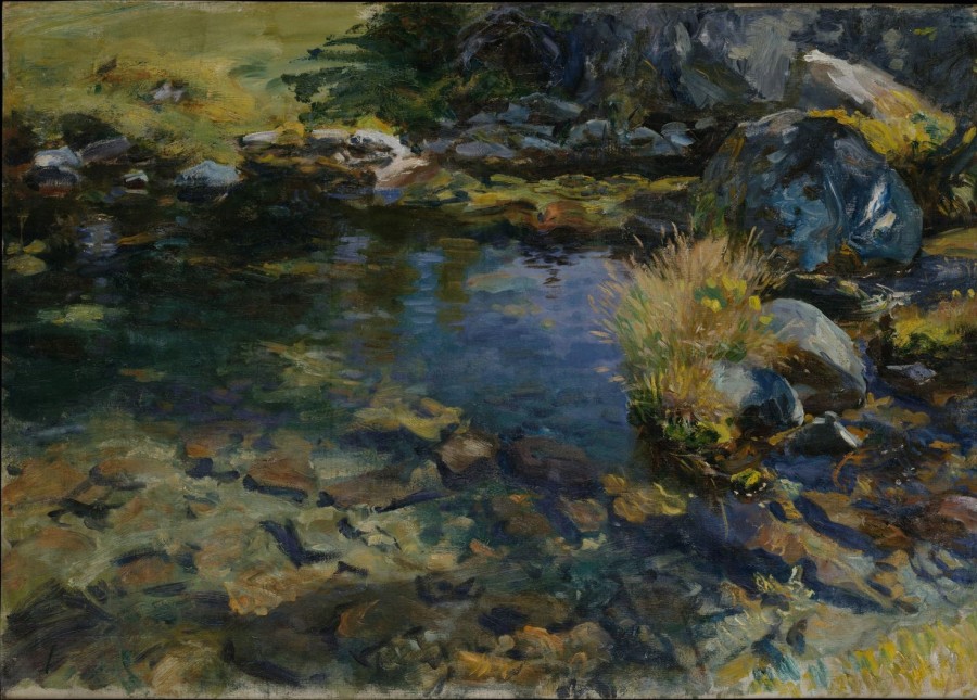 John Singer Sargent | Master apollon Piscine Alpine - John Singer Sargent