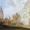 William Turner | Master apollon Blick auf die Christ Church Cathedral und den Garten – William Turner