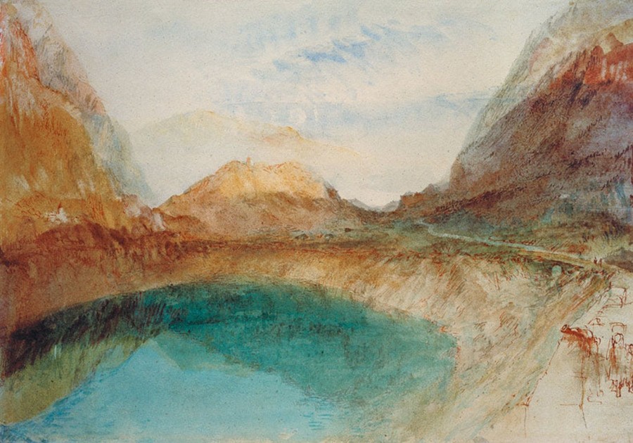 William Turner | Master apollon See in den Schweizer Alpen – William Turner