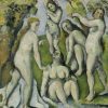 Paul Cézanne | Master apollon Fünf badende Frauen - Paul Cezanne