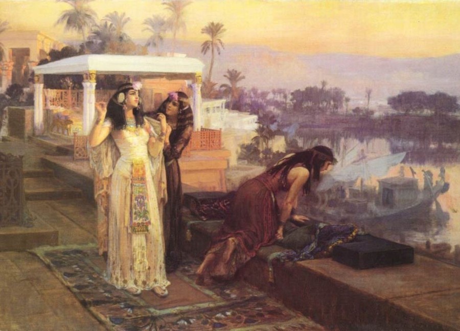 Frederick Arthur Bridgman | Master apollon Kleopatra auf den Terrassen von Philae – Frederick Arthur Bridgman