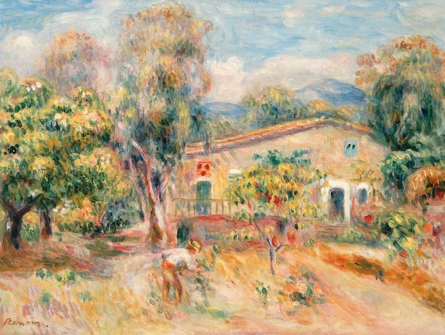 Pierre-Auguste Renoir | Master apollon Ferme Des Collettes, Cagnes – Pierre-Auguste Renoir