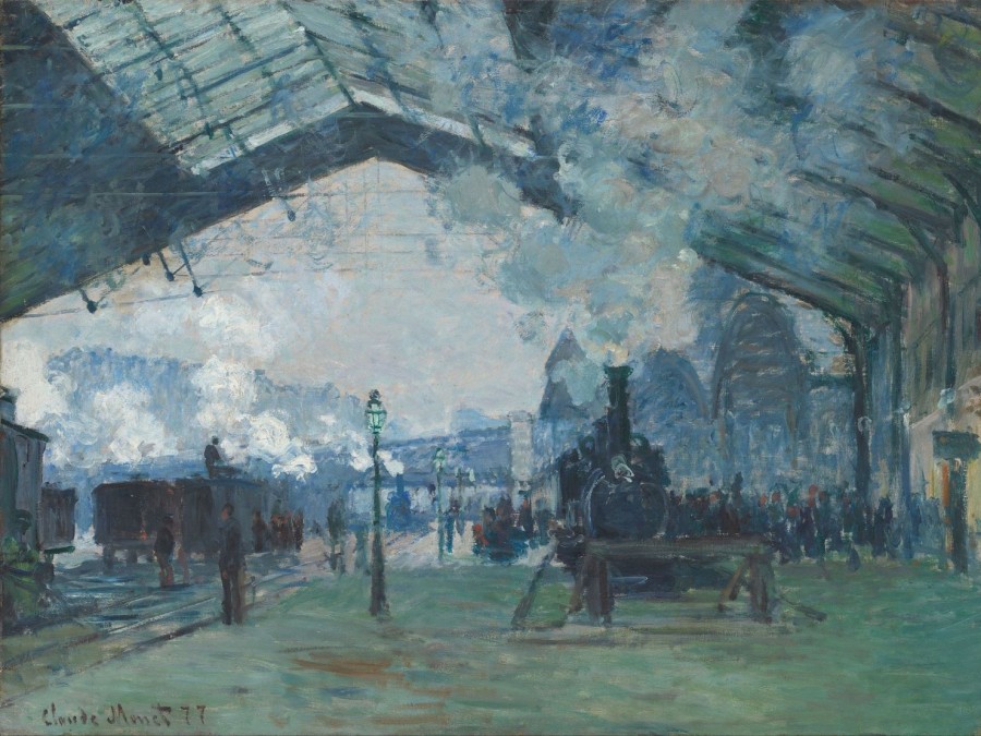 Claude Monet | Master apollon Der Gare Saint-Lazare, Der Normandie-Zug – Claude Monet