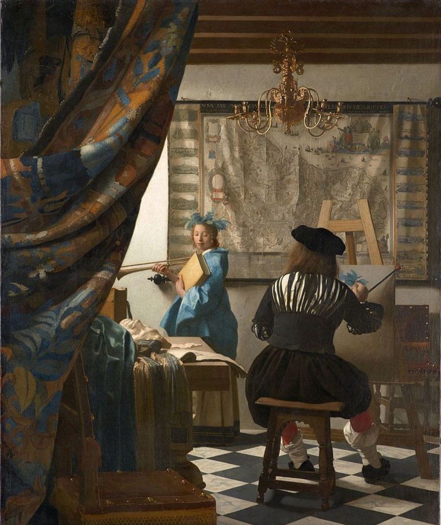 Johannes Vermeer | Master apollon Die Kunst der Malerei - Johannes Vermeer