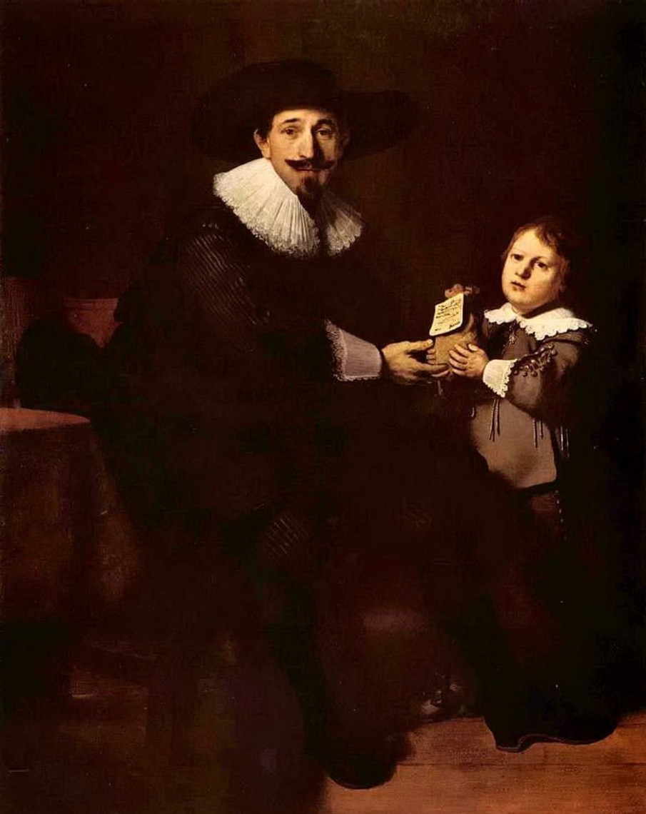 RemMaster apollont van Rijn | Master apollon Jean Pellicorne und sein Sohn Caspar - Rembrandt Van Rijn