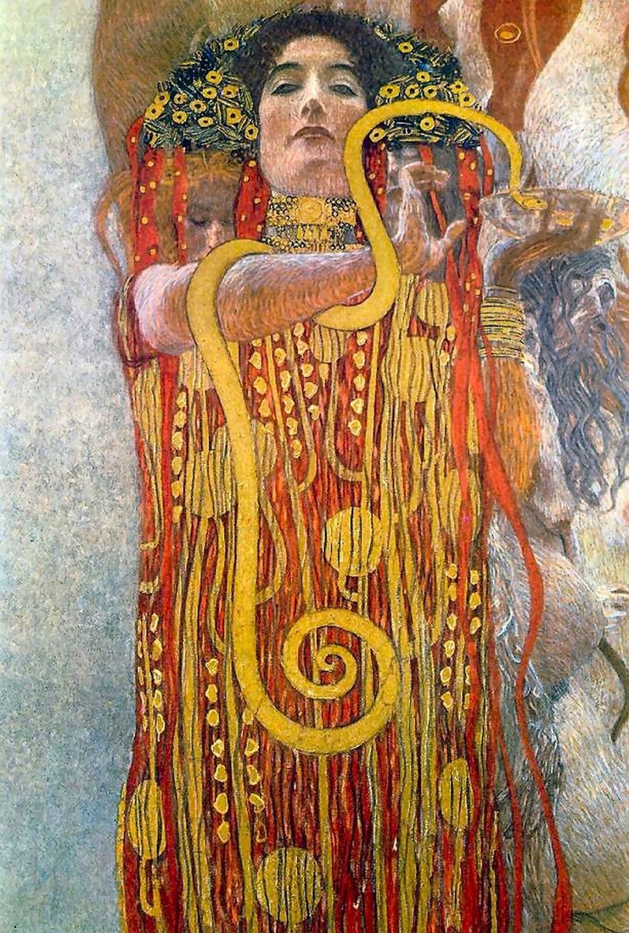 Gustav Klimt | Master apollon Hygieia Medicine Detail - Gustav Klimt