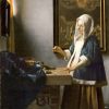 Johannes Vermeer | Master apollon Die Frau mit der Waage – Johannes Vermeer