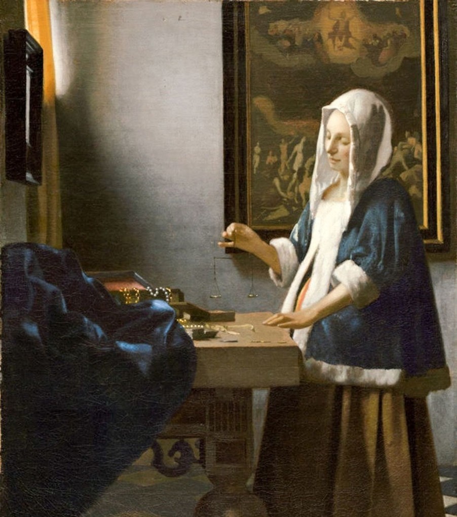 Johannes Vermeer | Master apollon Die Frau mit der Waage – Johannes Vermeer