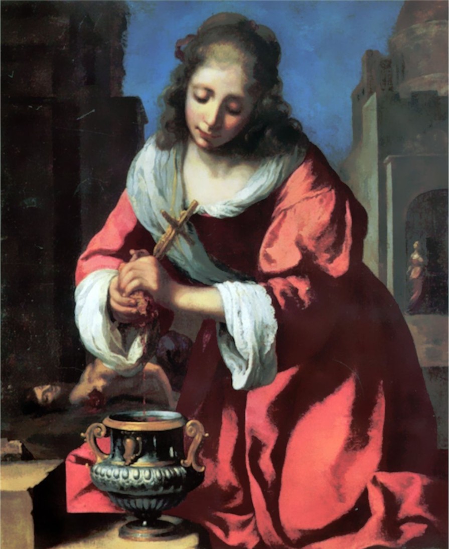 Johannes Vermeer | Master apollon Heilige Praxede (Vermeer) – Johannes Vermeer