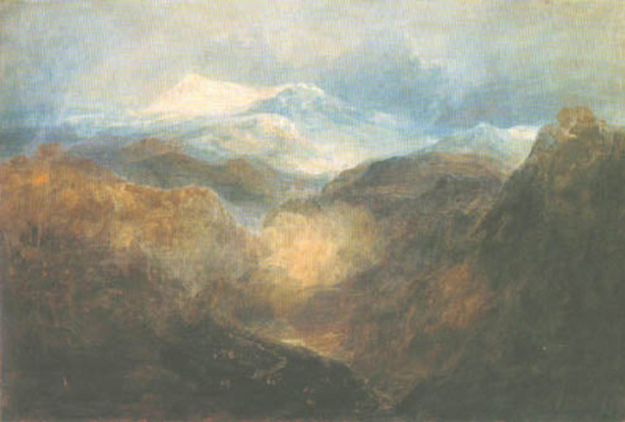 William Turner | Master apollon Waliser of Mountains mit einer Armee im Marsch – William Turner