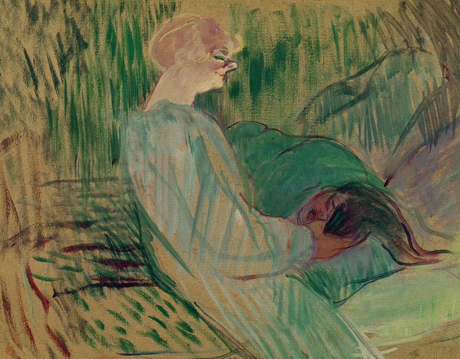 Henri aus Toulouse-Lautrec | Master apollon Le Divan, Rolande - Toulouse Lautrec