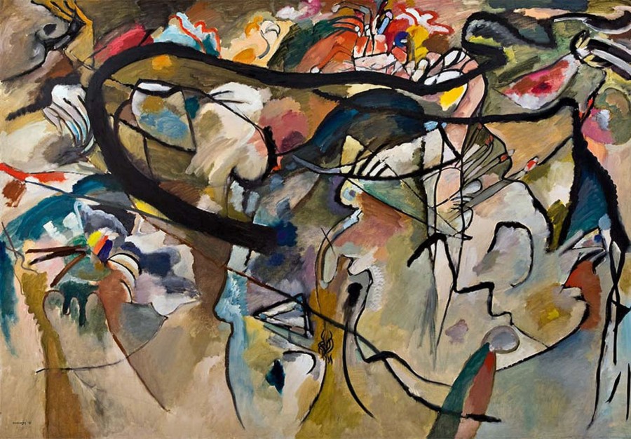 Wassili Kandinsky | Master apollon Komposition V – Wassily Kandinsky