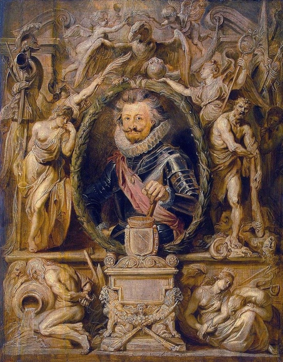 Peter Paul Rubens | Master apollon Porträt von Charles Bonaventure De Longueval, Graf von Bucquoy - Peter Paul Rubens