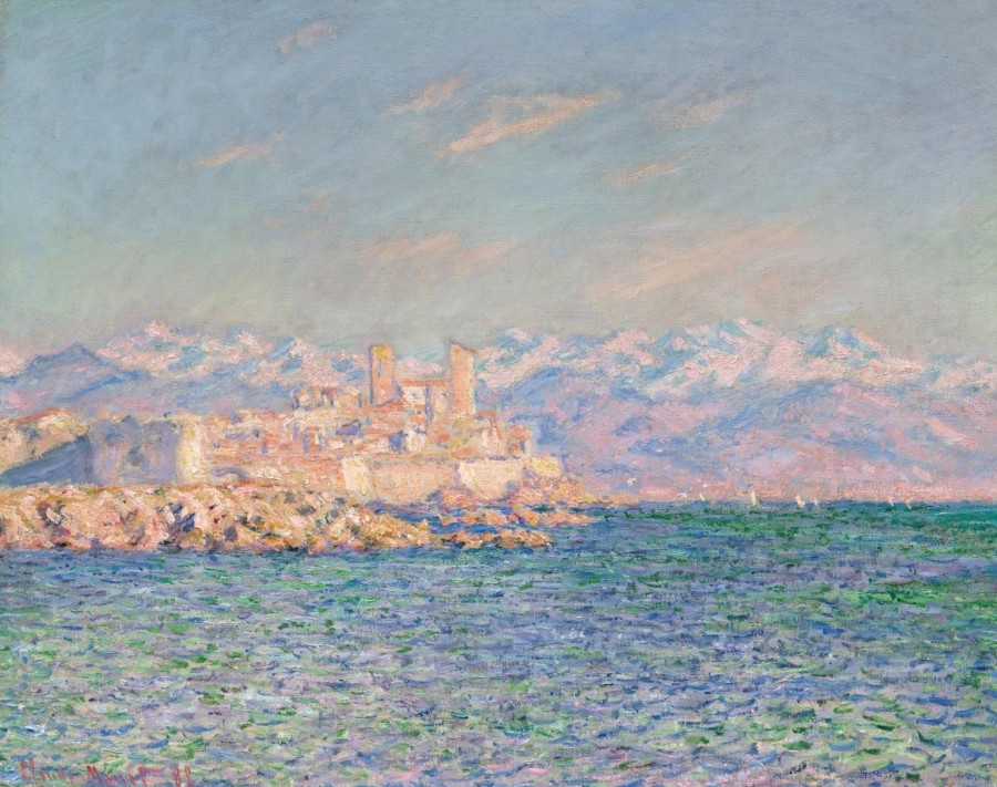 Claude Monet | Master apollon Die Festung von Antibes – Claude Monet