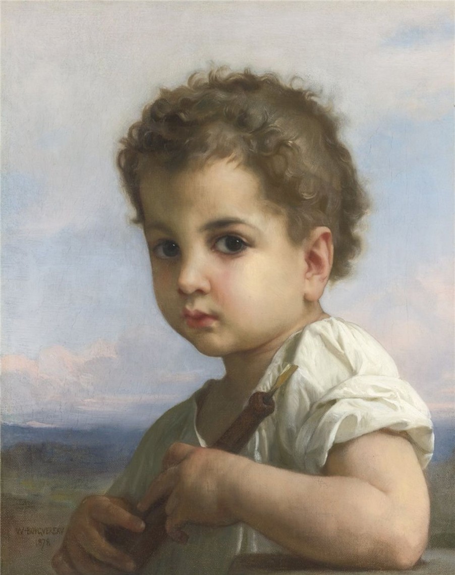 William Bouguereau | Master apollon Flötenspieler - William Bouguereau