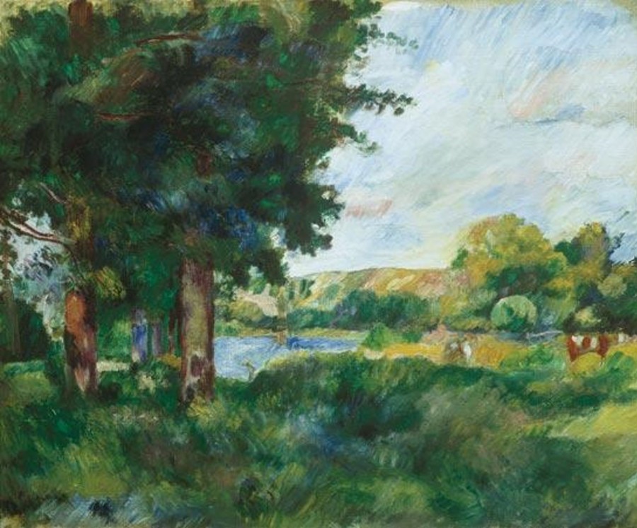 Pierre-Auguste Renoir | Master apollon Landschaft in Ile-De-France - Pierre-Auguste Renoir