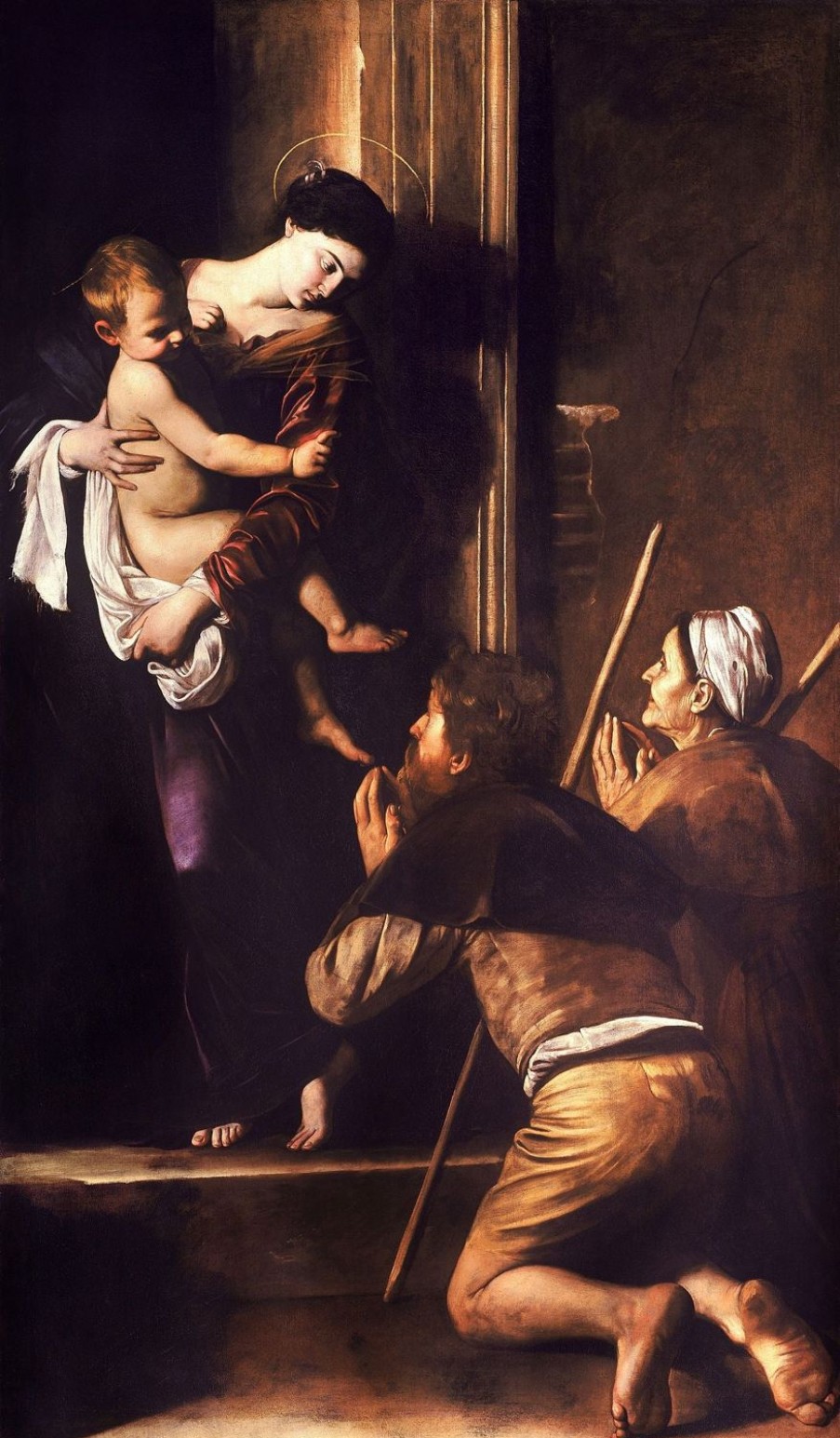 Caravaggio | Master apollon Die Pilgermadonna - Caravaggio