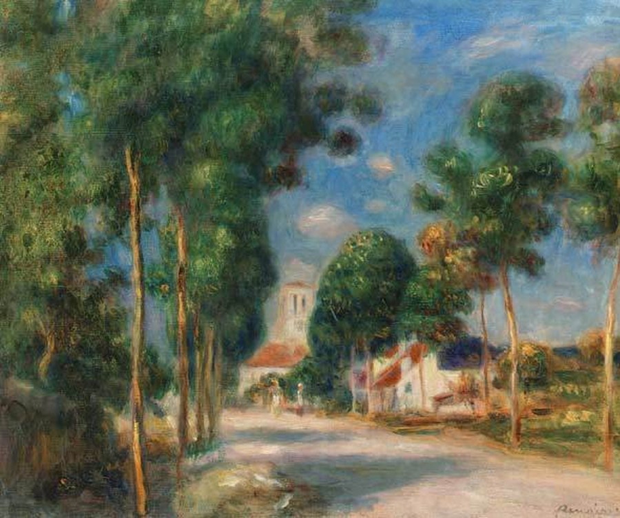 Pierre-Auguste Renoir | Master apollon Der Weg nach Essoyes – Pierre-Auguste Renoir