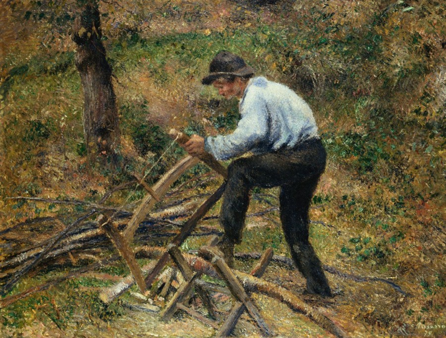 Camille Pissarro | Master apollon Pater Melonbeim von Holzsägen – Camille Pissarro