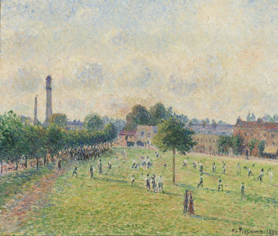 Camille Pissarro | Master apollon Kew Green, London – Camille Pissarro