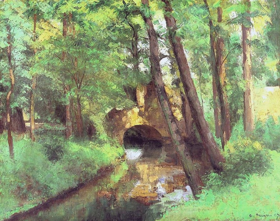 Camille Pissarro | Master apollon Le Petit Pont, Pontoise – Camille Pissarro