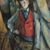 Paul Cézanne | Master apollon Junge in roter Weste – Paul Cezanne