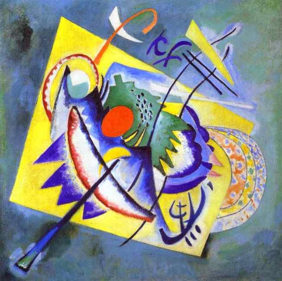 Wassili Kandinsky | Master apollon Rotes Oval - Wassily Kandinsky