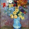 Vincent van Gogh | Master apollon Blumen in der blauen Vase - Van Gogh