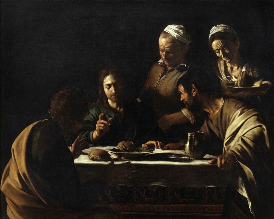 Caravaggio | Master apollon Das letzte Abendmahl in Emmaus – Caravaggio