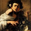 Caravaggio | Master apollon Von einer Eidechse gebissener Junge – Caravaggio