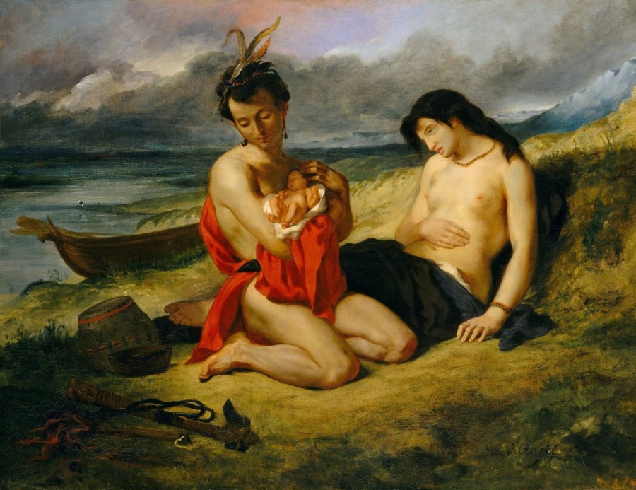 Eugene Delacroix | Master apollon Indische Familie – Eugene Delacroix