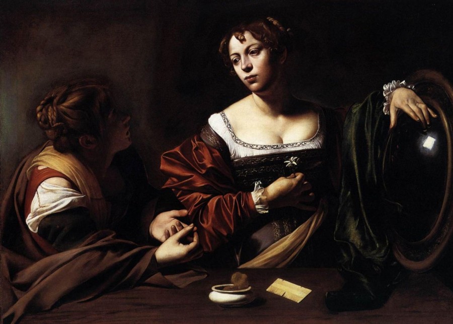 Caravaggio | Master apollon Die Bekehrung der Magdalena – Caravaggio