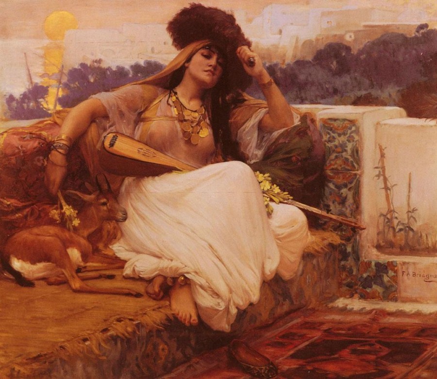 Frederick Arthur Bridgman | Master apollon Trägheit – Frederick Arthur Bridgman