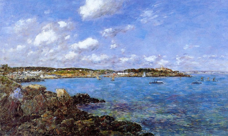 Eugene Boudin | Master apollon Die Bucht von Douarnenez - Eugene Boudin