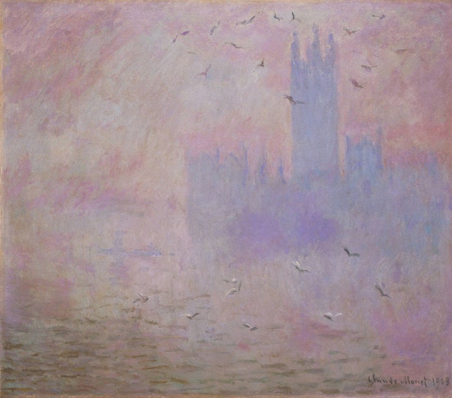 Claude Monet | Master apollon Das Parlament, Möwen (W 1612) – Claude Monet