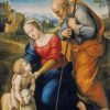 Raphael | Master apollon Die Heilige Familie mit einem Lamm – Raffael (Maler)