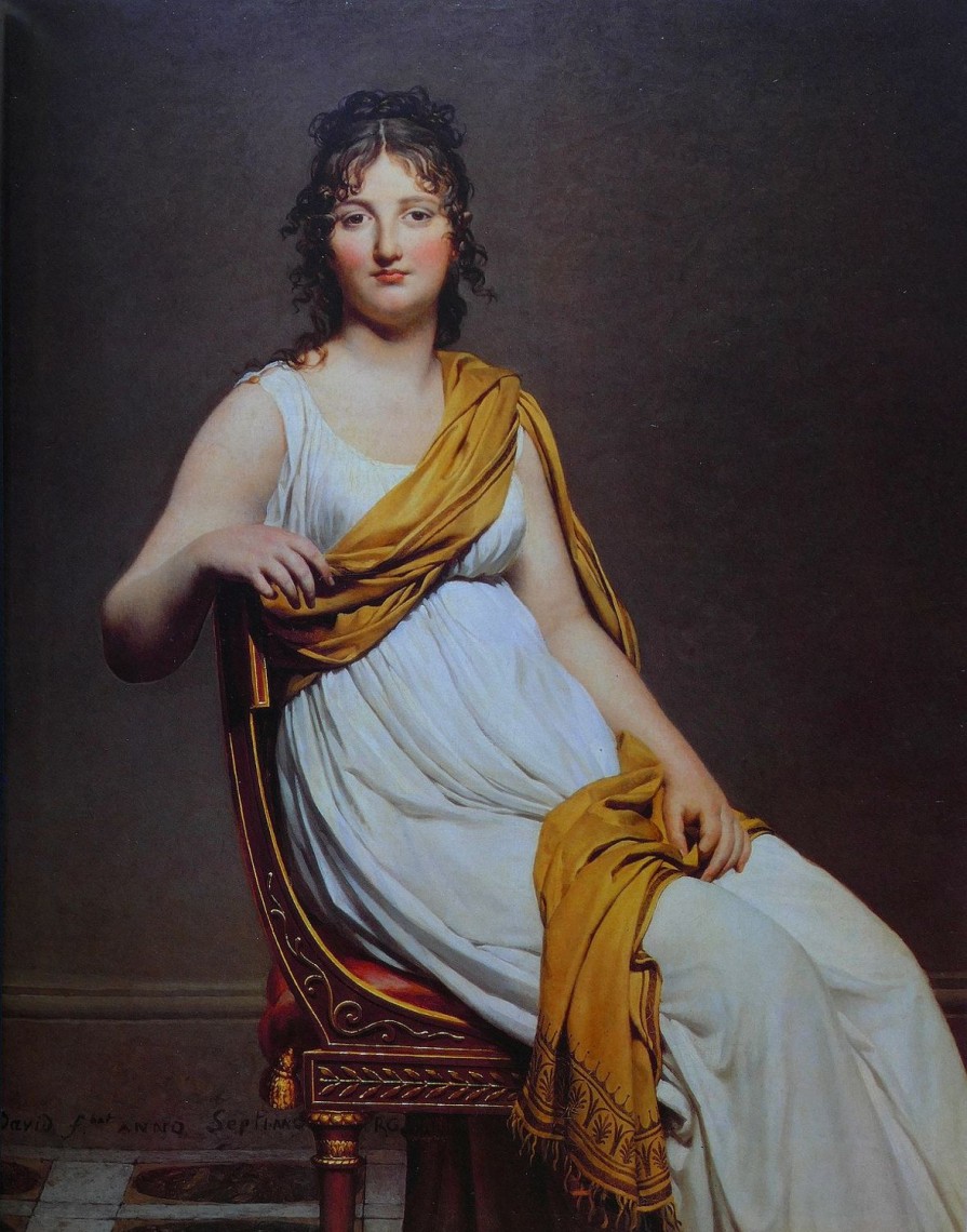 Jacques-Louis David | Master apollon Porträt von Madame De Verninac - Jacques-Louis David