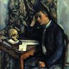 Paul Cézanne | Master apollon Junger Mann mit Totenkopf – Paul Cezanne