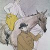 Henri aus Toulouse-Lautrec | Master apollon Der Jockey führte zum Start – Toulouse Lautrec