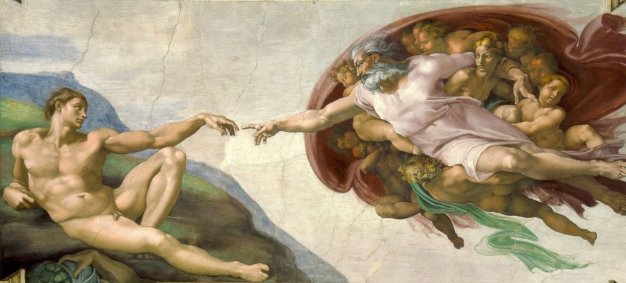 Michel&Angelo | Master apollon Die Erschaffung Adams – Michelangelo