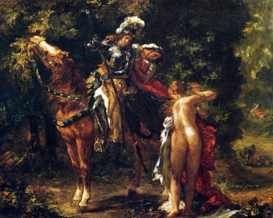 Eugene Delacroix | Master apollon Marfisa und Pinabello – Eugene Delacroix