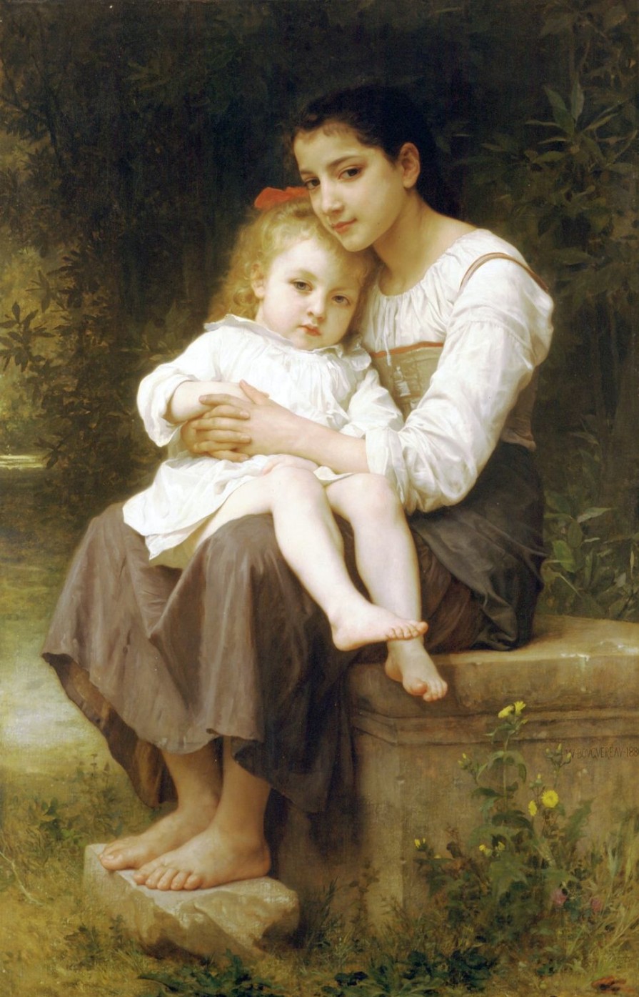 William Bouguereau | Master apollon Die ältere Schwester – William Bouguereau