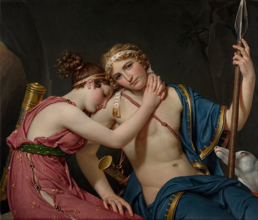 Jacques-Louis David | Master apollon Der Abschied des Telemachos und die Eucharistie – Jacques-Louis David