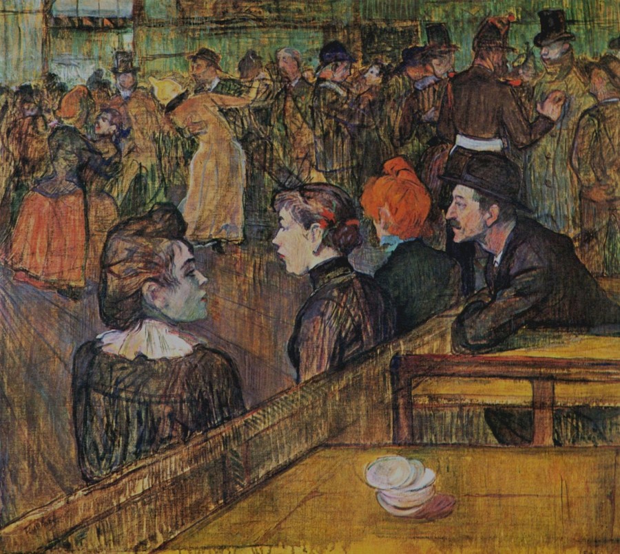 Henri aus Toulouse-Lautrec | Master apollon Moulin De La Galette - Toulouse Lautrec