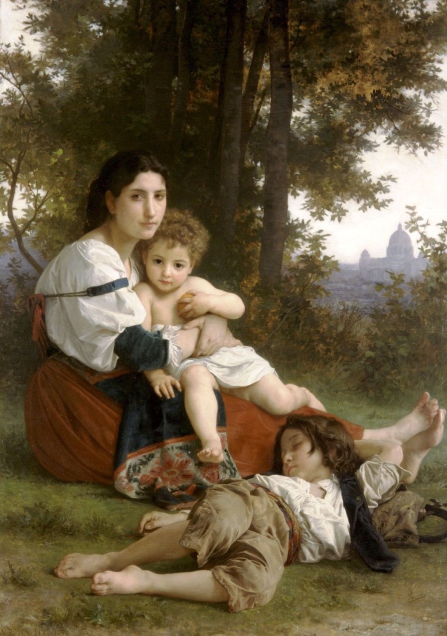 William Bouguereau | Master apollon Mutter und Kinder – William Bouguereau