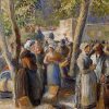 Camille Pissarro | Master apollon Der Markt in Gisors – Camille Pissarro