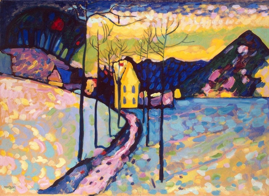 Wassili Kandinsky | Master apollon Winterlandschaft - Wassily Kandinsky