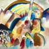 Wassili Kandinsky | Master apollon Landschaft mit 2 roten Flecken – Wassily Kandinsky