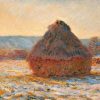 Claude Monet | Master apollon Mühlstein, Schneeeffekt, Sonne – Claude Monet