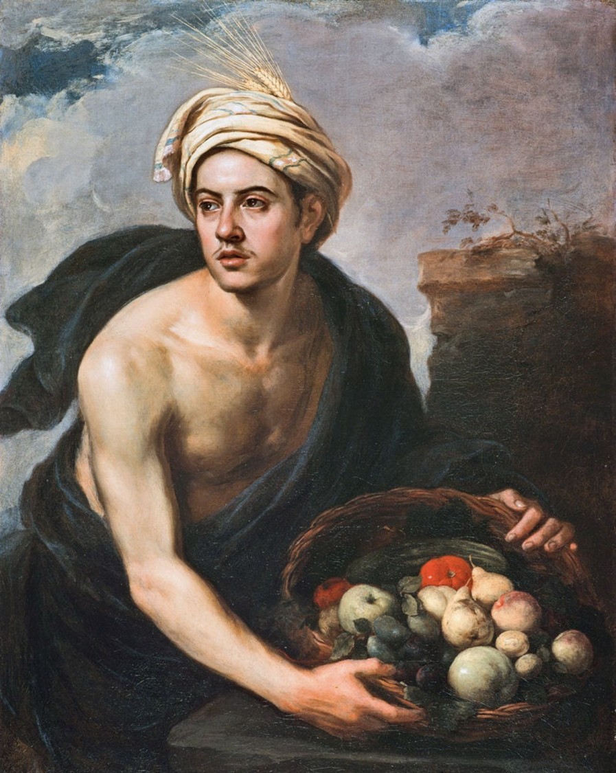 Bartolomé Esteban Murillo | Master apollon Junger Mann mit einem Obstkorb (Personifikation des Sommers) – Bartolomé Esteban Murillo